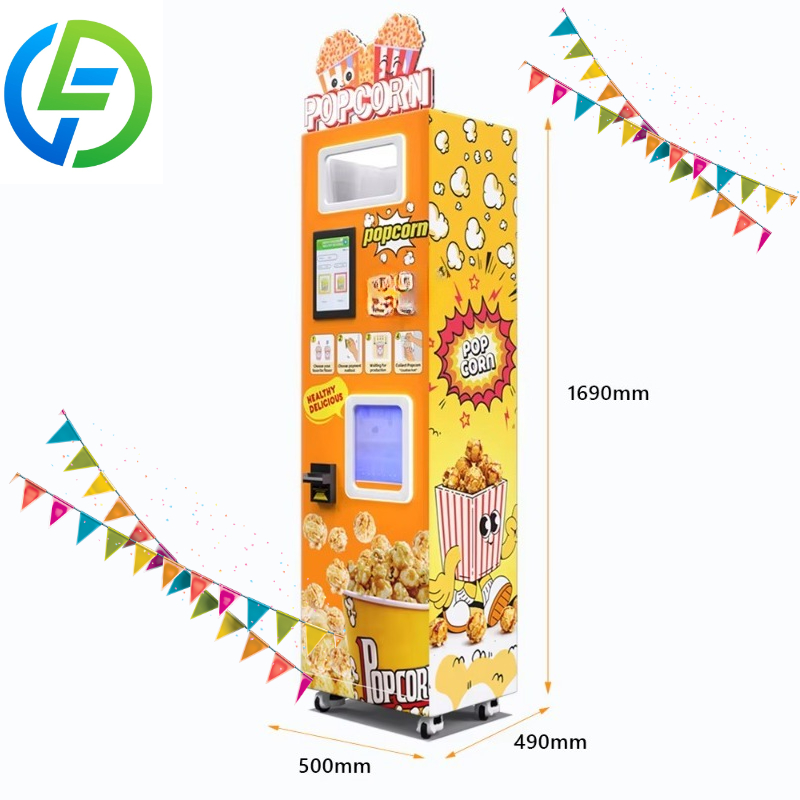 Popcorn Vending Machine - Distributore Automatico di Popcorn Personalizzato con