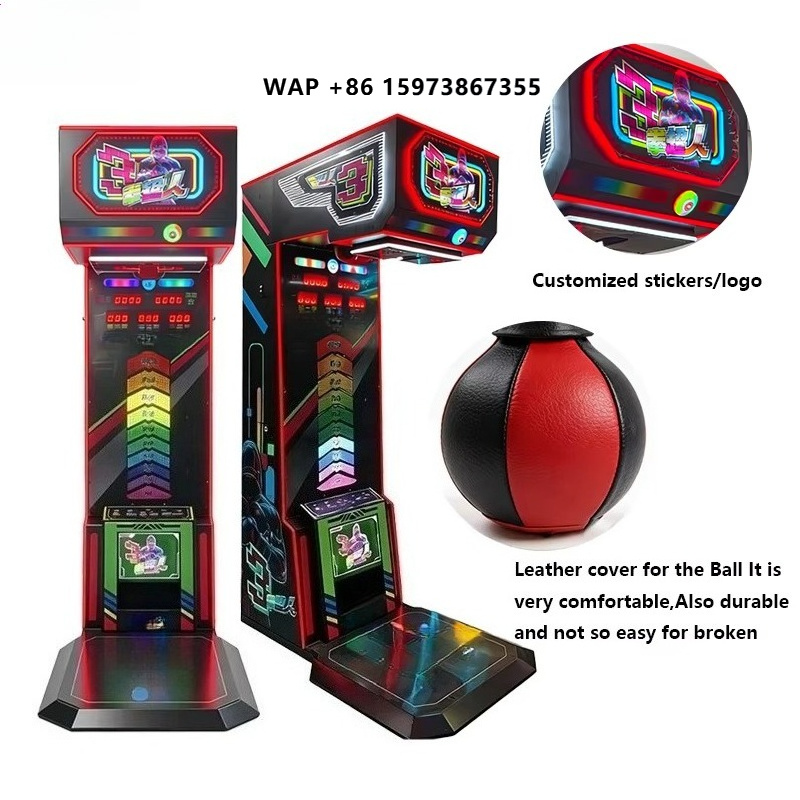 Arcade Games & Vending Co - Macchina Simulatore di Boxe Elettronica, Gioco