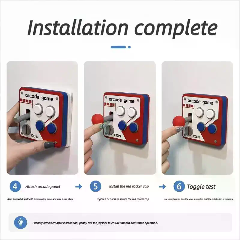 Arcade Games & Vending Co - Console Retro per Videogiochi, Joystick Decorativo