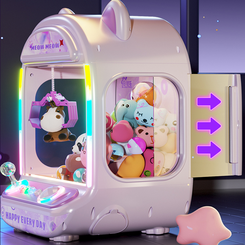 Coin Pusher Machine - Macchina per bambole automatica viola fai-da-te