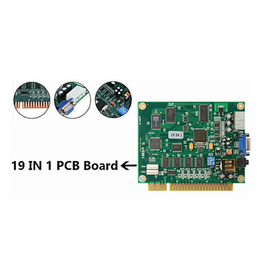Scheda PCB Multicade 19 in 1 C - Usb Game Board Jamma recensione e prezzo