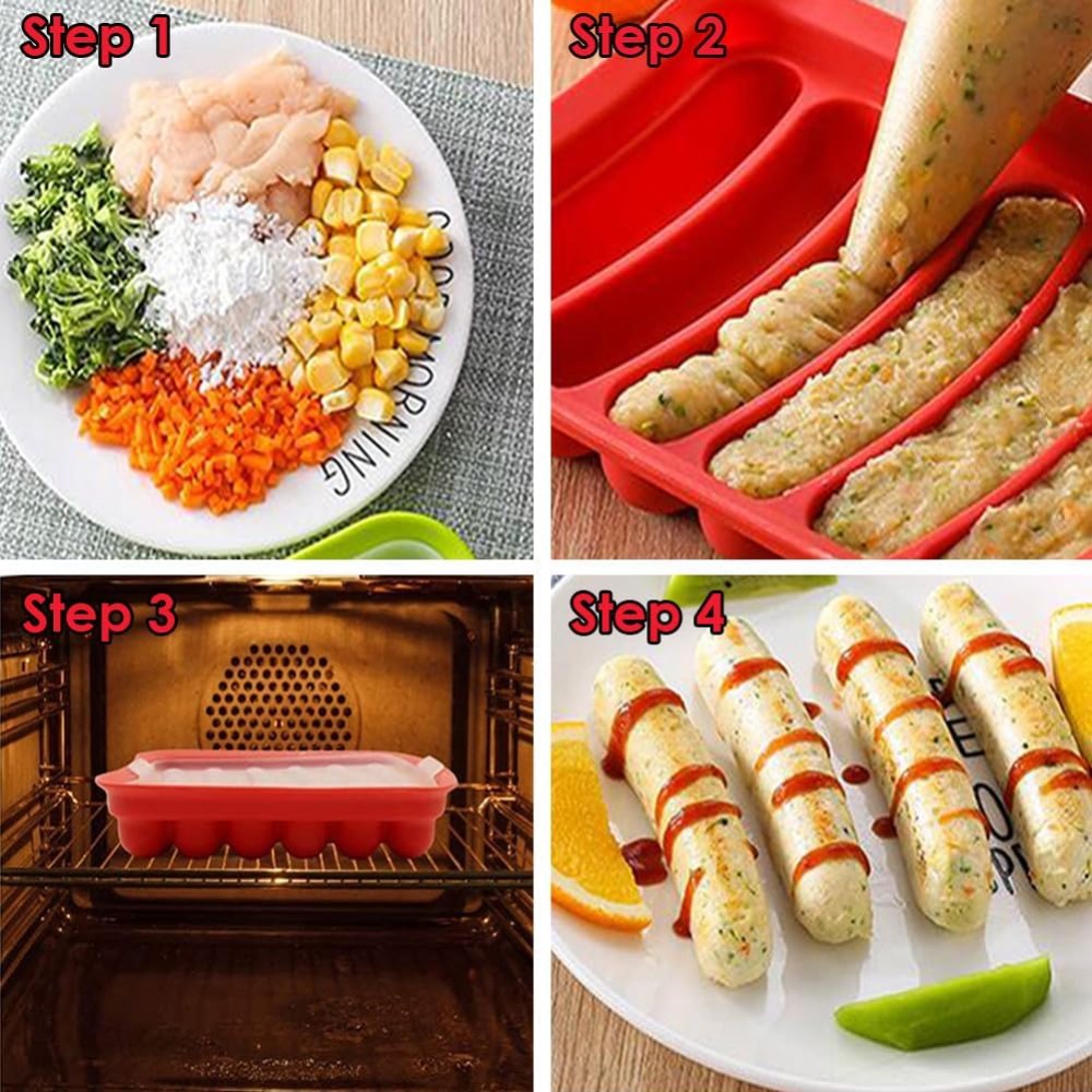 Stampo in silicone per salsicc - Hot Dog Vending Cart recensione e prezzo