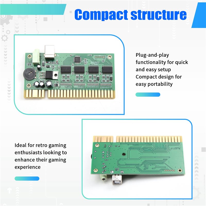 Nuova Macchina Arcade MAME Com - Usb Game Board Jamma recensione e prezzo