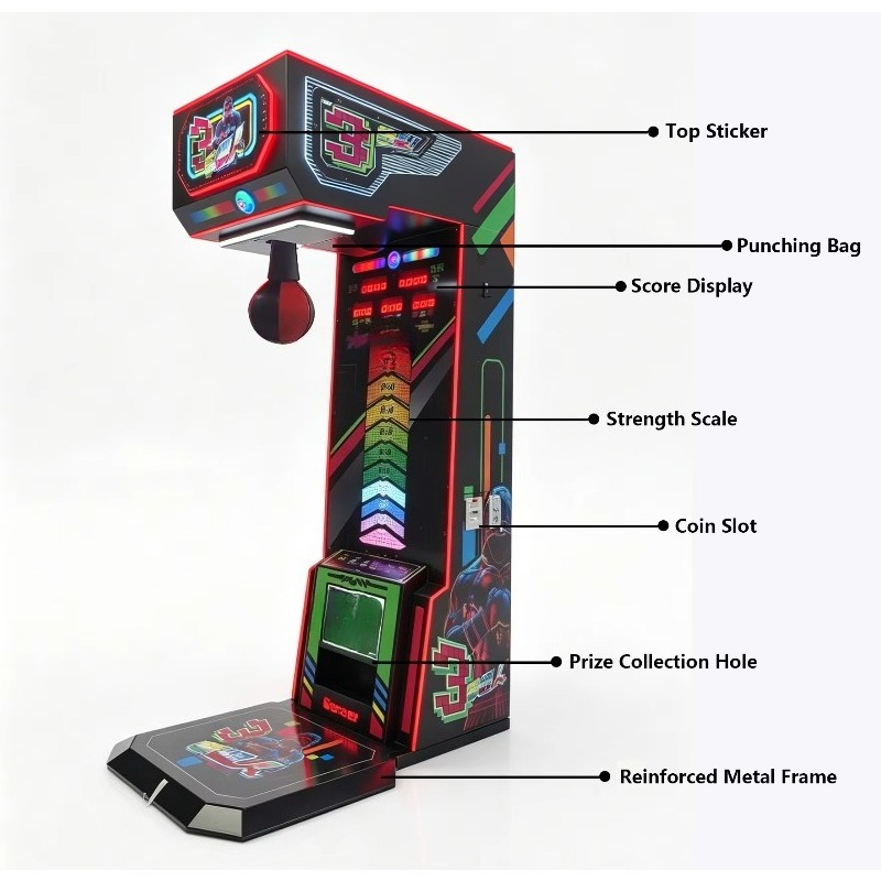 Macchina Simulatore di Boxe El - Arcade Games & Vending Co recensione e prezzo
