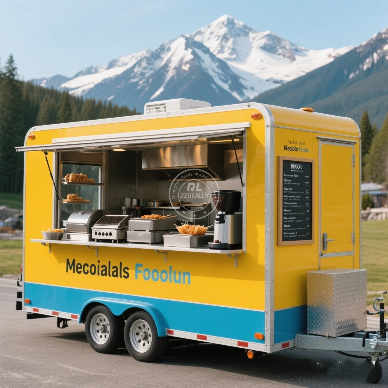 Produttore di rimorchi per ali - Hot Dog Vending Cart recensione e prezzo