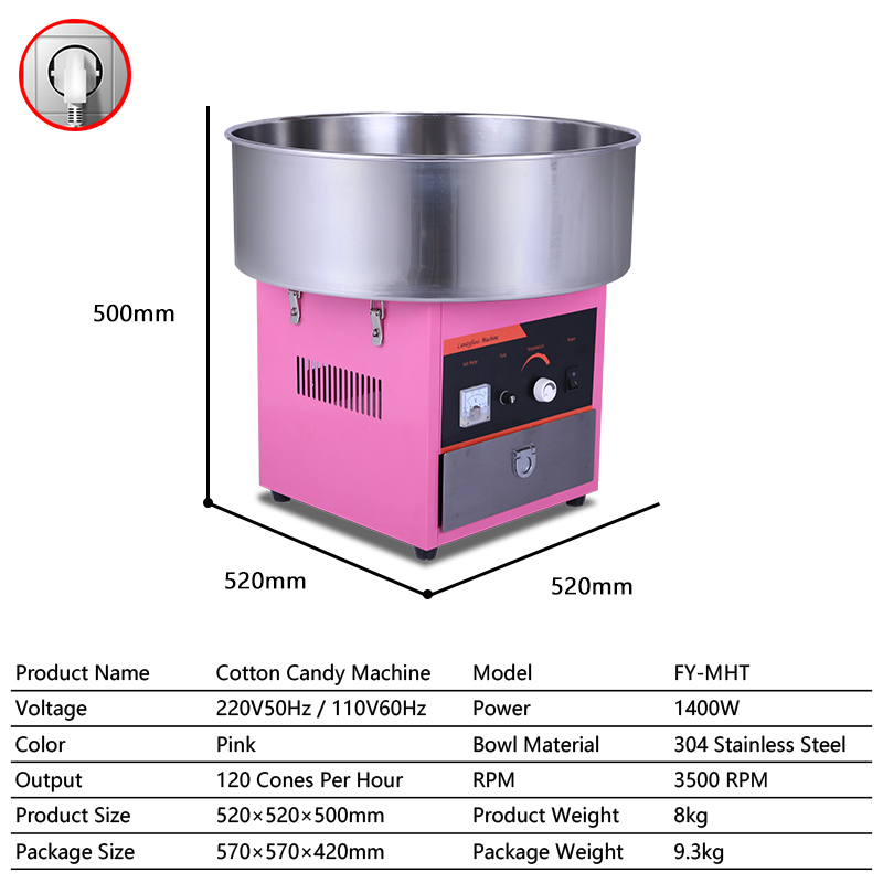 Macchina per Zucchero Filato I - Candy Floss Machine recensione e prezzo